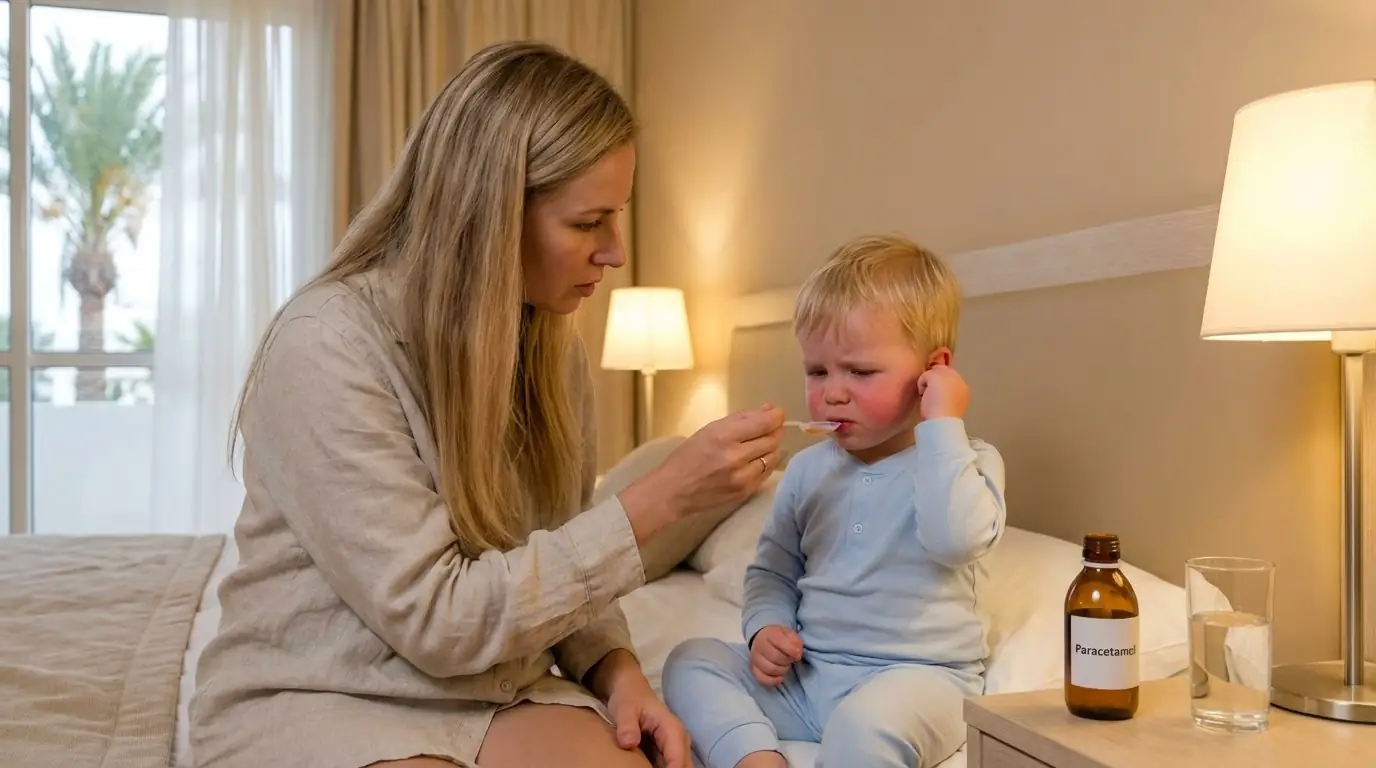 Soins pédiatriques en Tunisie pour enfant malade