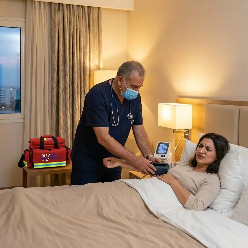 Gestion médicale des urgences par 911 Travel Assistance