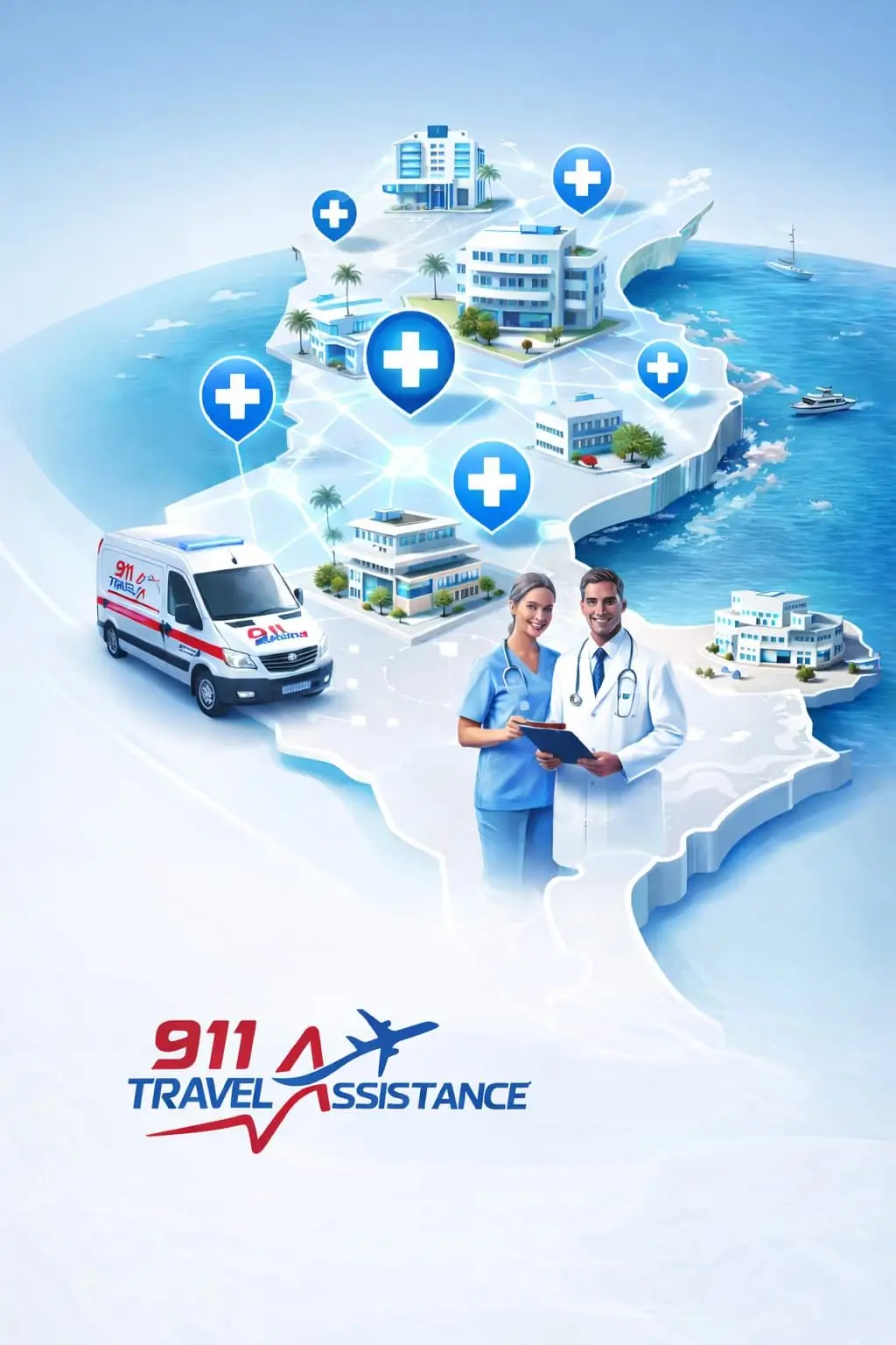 Régulation médicale internationale 911 Travel Assistance