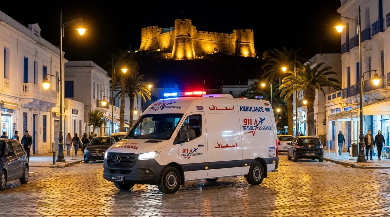 Assistenza medica 911 Assistenza di viaggio al porto di Mahdia