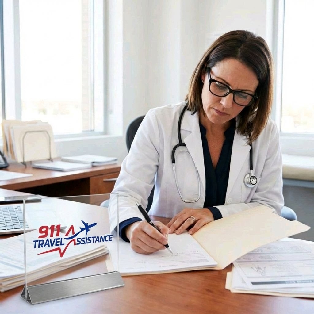 Rapports médicaux et documentation assurance voyage